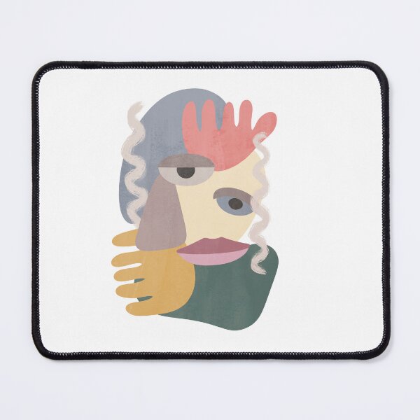 Item preview, Colourful Cubist Face designed and sold by kbracey-meraki.