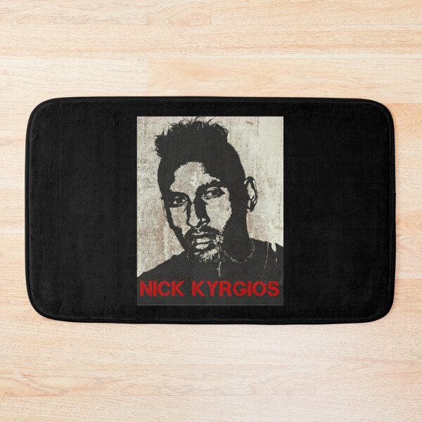 Item preview, Vintage Black White Nick Kyrgios designed and sold by JamauDS.