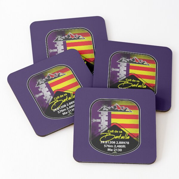 Item preview, Coll de sa Batalla Mallorca Spain Ma-2130 Majorca Cycle Sticker T-Shirt 03 designed and sold by OuterShellUK.