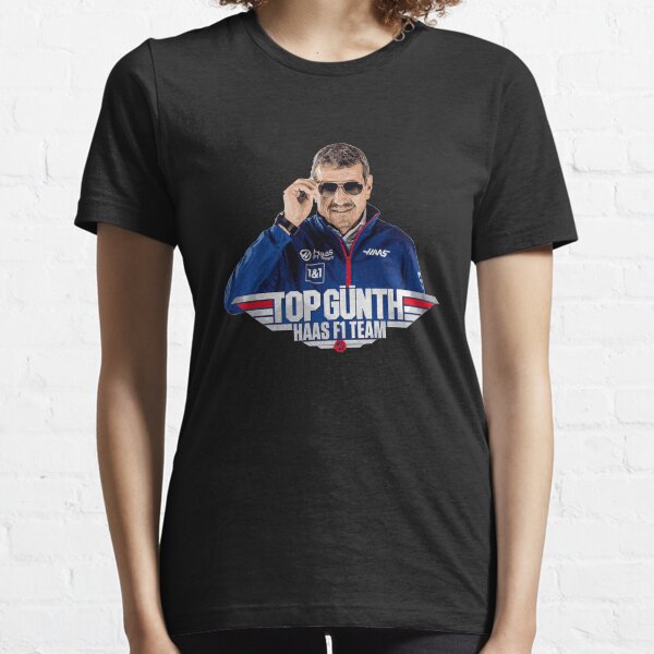 Guenther Steiner TOPGÜNTH Haas F1 Team Essential T-Shirt