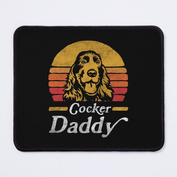 Item preview, Retro Vintage English Cocker Spaniel Daddy designed and sold by More Cute Dogs.