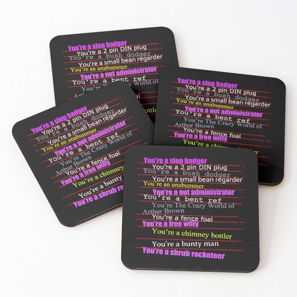 Item preview, Brass Eye You_re a slop badger Premium  designed and sold by Digitalshoppng.