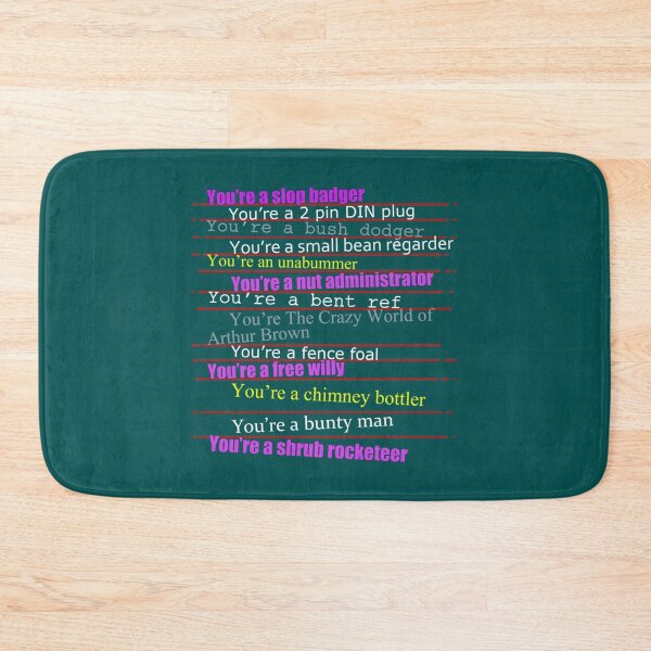 Item preview, Brass Eye You_re a slop badger Premium  designed and sold by Digitalshoppng.