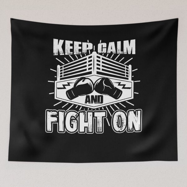Item preview, Boxing Keep Calm And Fight On designed and sold by UnknownArtistt.