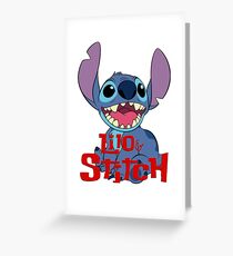 Lilo And Stitch Greeting Cards Redbubble