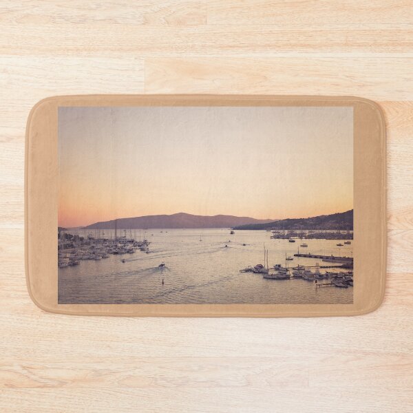 Item preview, Boat departure from Trogir in Croatia at sunset designed and sold by Nebulae-Art.