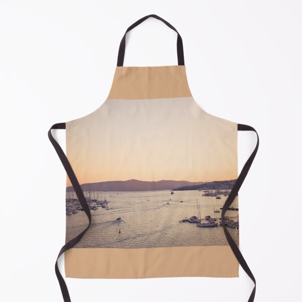 Item preview, Boat departure from Trogir in Croatia at sunset designed and sold by Nebulae-Art.