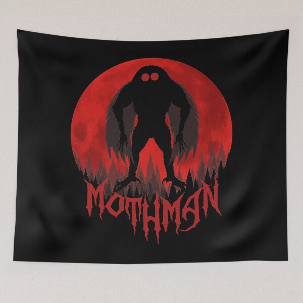 Item preview, Mothman Full Moon! Cool Cryptid For Men Women, Kids Mothman  designed and sold by edensmr.