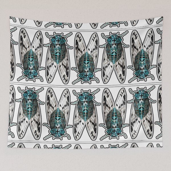 Item preview, Cicada Pattern designed and sold by Cori Redford.