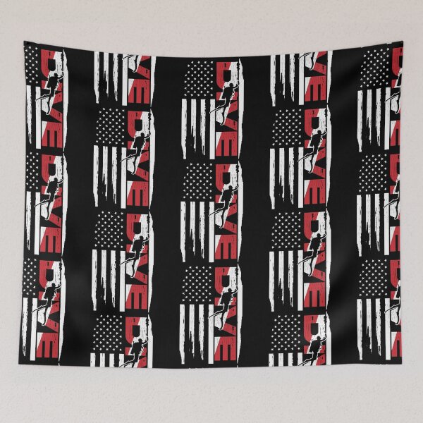 Item preview, American Flag Scuba Diving Apparel designed and sold by Zaidan16.