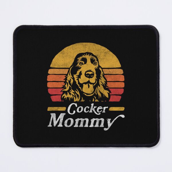 Item preview, Retro Vintage English Cocker Spaniel Mommy designed and sold by More Cute Dogs.