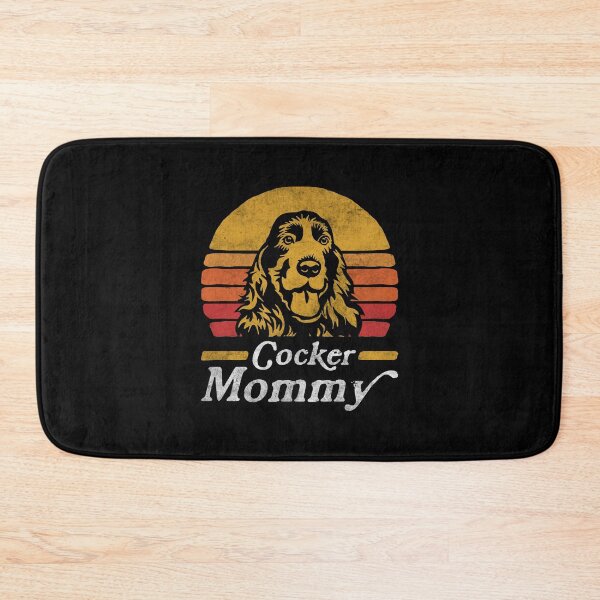 Item preview, Retro Vintage English Cocker Spaniel Mommy designed and sold by More Cute Dogs.
