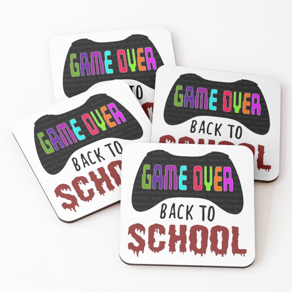 Item preview, Game Over Back To School Funny Sarcastic Kindergarten designed and sold by Viktor Kabbach.