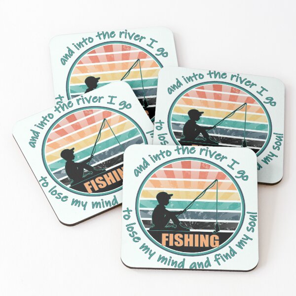 Item preview, Fishing and into the river I go to lose my mind and find my soul designed and sold by starseedgems.