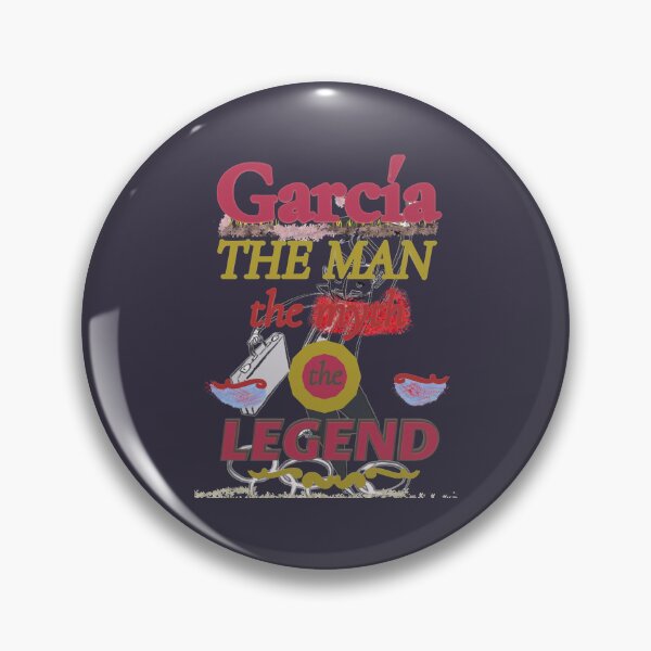 Item preview, Mens My Favorite Professional Boxer GARCIA  THE MAN THE MYTH THE LEGEND TYPOGRAPHY designed and sold by RobinBruckner.