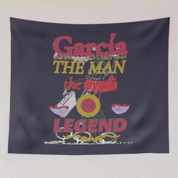 Item preview, Mens My Favorite Professional Boxer GARCIA  THE MAN THE MYTH THE LEGEND TYPOGRAPHY designed and sold by RobinBruckner.