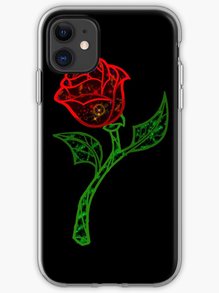 "The Rose" iPhone Case & Cover by Saucydarkmatter Redbubble