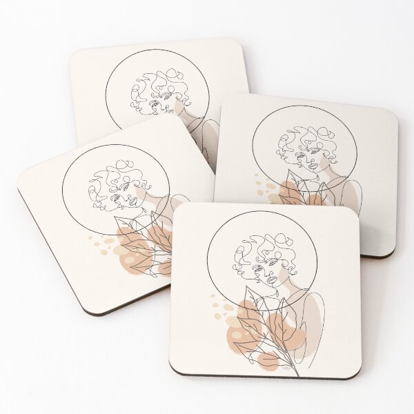 Item preview, Minimalistic floral boho lineart  designed and sold by CreativeStrand.