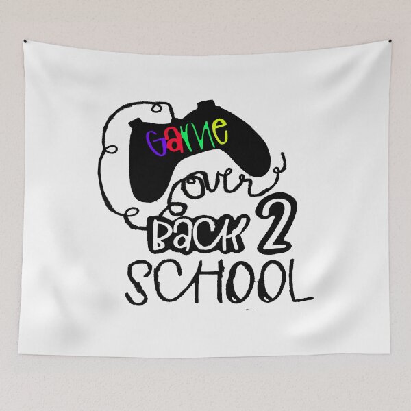 Item preview, Game Over Back To School Funny Sarcastic Kindergarten designed and sold by Viktor Kabbach.
