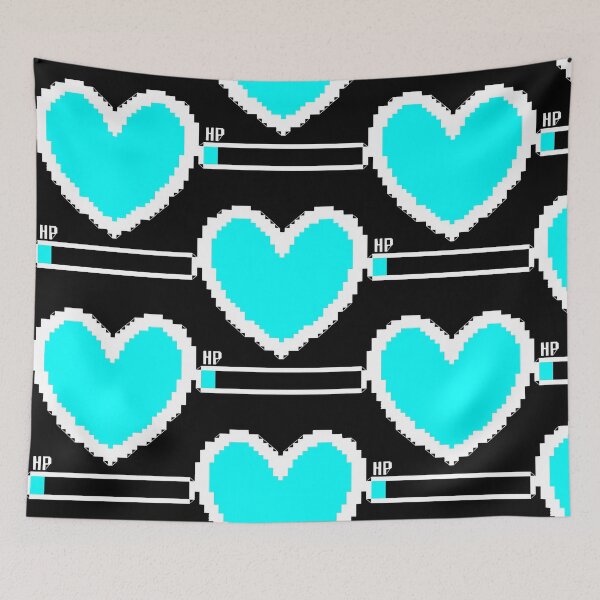Item preview, Low HP (Cyan Inverted)  designed and sold by JessicaBr48106.