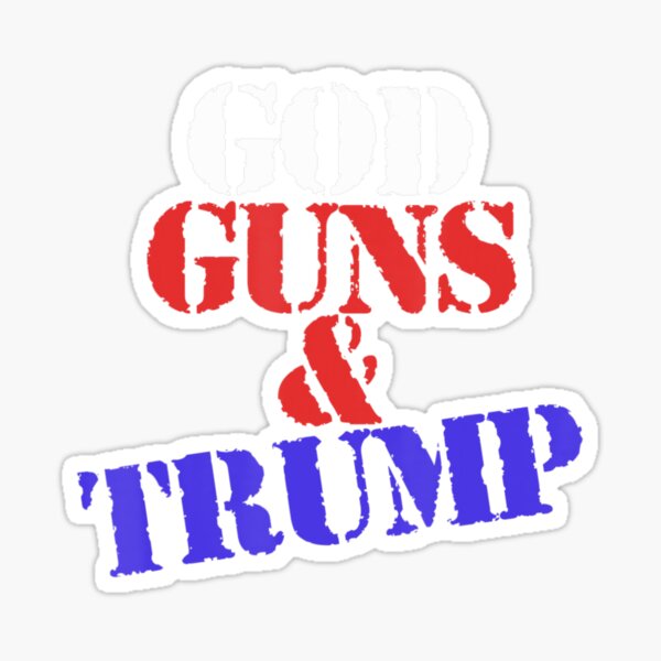 Artikel-Vorschau von God Guns und Trumpf im Infanterie-Stil, designt und verkauft von NhiNhom.