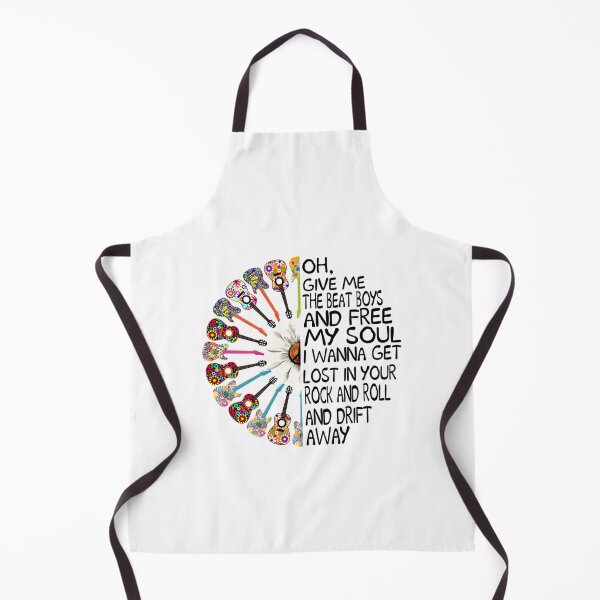 Item preview, Give me the Beat Boys And Free My Soul, Doobie Brothers, Drift Away, Lyric Tee designed and sold by StudioSandeArt.