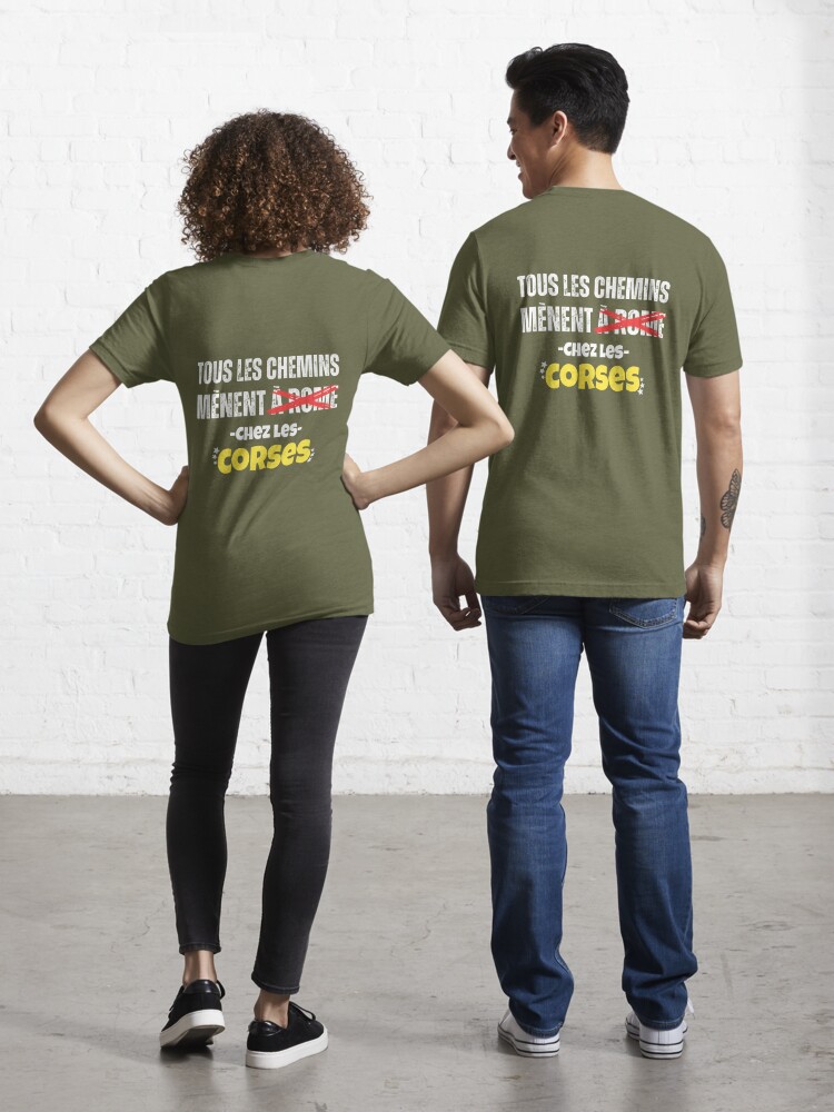 T-shirt idée cadeau humour Corse - N'emmerdez pas les Corses
