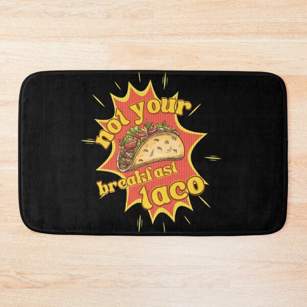 Item preview, Comic style taco, retro style taco designed and sold by Tanuja  Sharma.