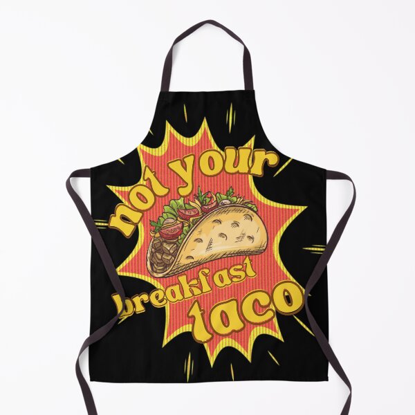 Item preview, Comic style taco, retro style taco designed and sold by Tanuja Sharma.