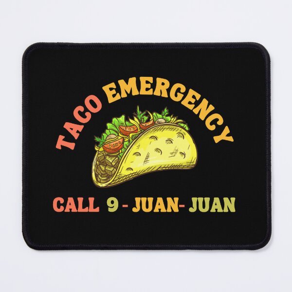 Item preview, Comic style taco, retro style taco designed and sold by Tanuja  Sharma.