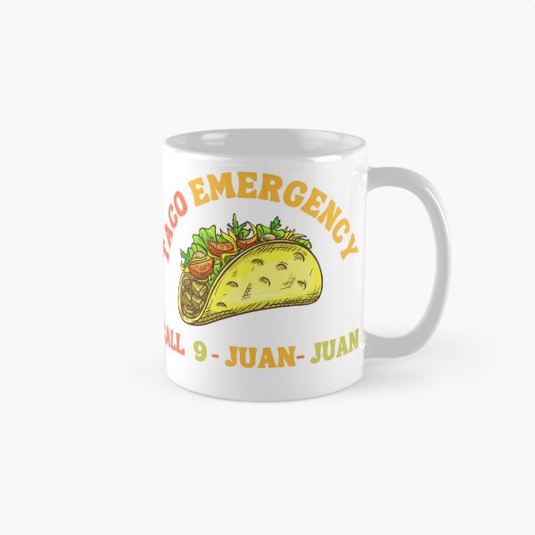 Item preview, Comic style taco, retro style taco designed and sold by Tanuja  Sharma.