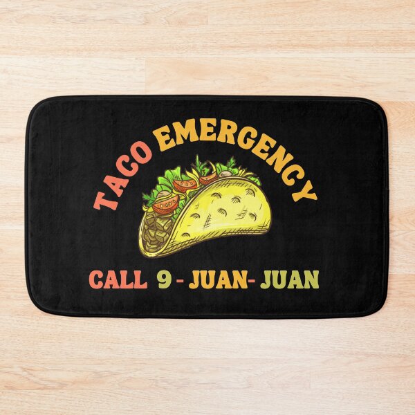 Item preview, Comic style taco, retro style taco designed and sold by Tanuja  Sharma.