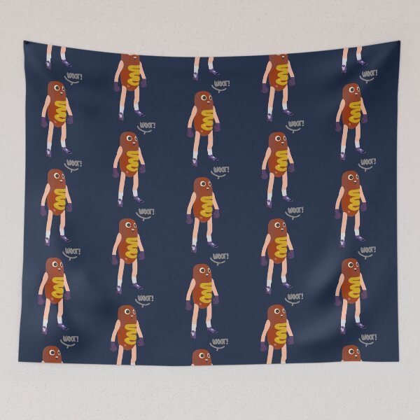 Item preview, Hot dog man Premium Scoop designed and sold by ZedStoreDesigns.