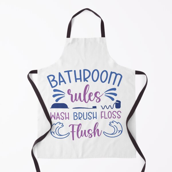 Item preview, bathroom rules designed and sold by angelescar.