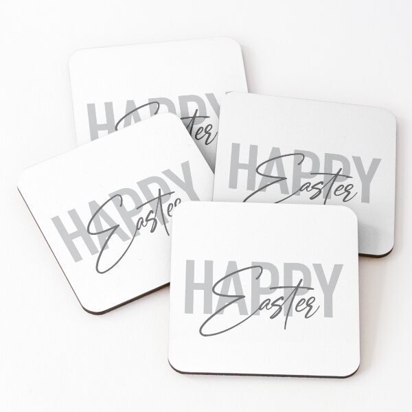 Item preview, Modern, simple, cool typography Happy Easter designed and sold by theendup.
