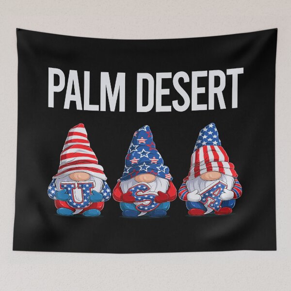 Item preview, Happy USA Gnomes Palm Desert designed and sold by xaviajames9.