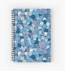 Frost Dice Spiral Notebook