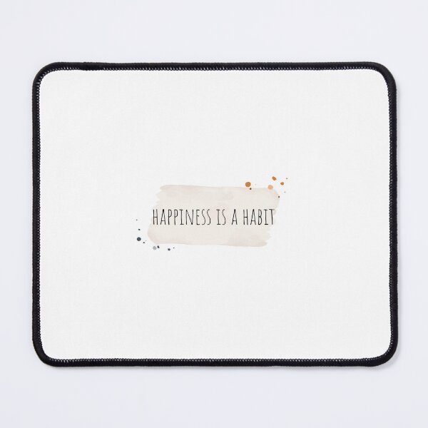 Item preview, Happiness is a habit designed and sold by E-YO.