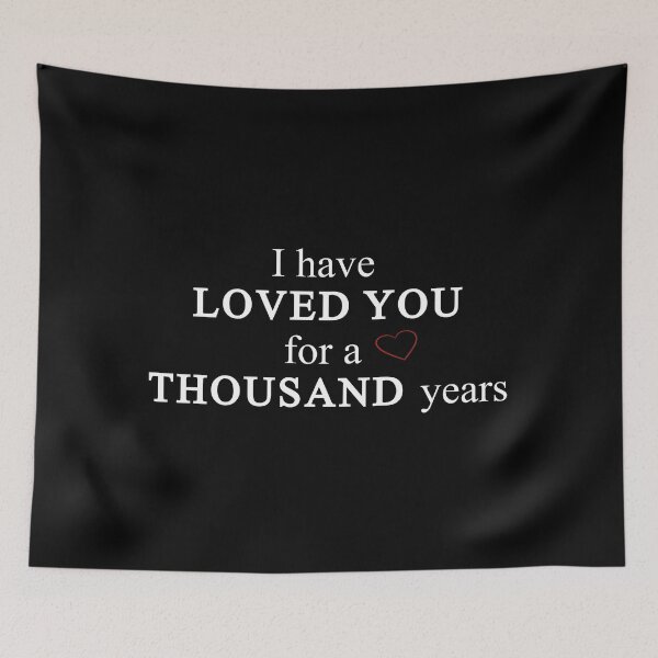 Item preview, Twilight I Have Loved You For A Thousand Years designed and sold by muchhappier.