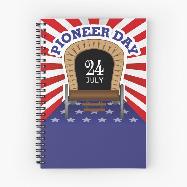 Item preview, 24th July Pioneer Day in Utah with American Flag designed and sold by SaShaCreations.