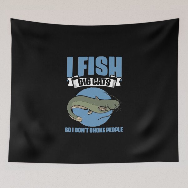 Item preview, I Fish So I Don't Choke People Funny Catfish Lover Fisherman designed and sold by Nessshirts.