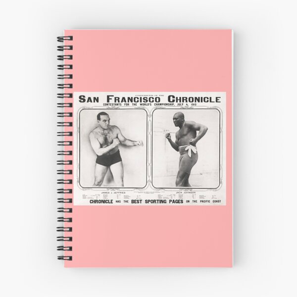 Artikelvorschau, Jack Johnson VS James J. Jeffries - Aufstieg zur Weltmeisterschaft - 1910 entworfen und verkauft von stevefoxart.