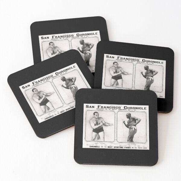 Item preview, Jack Johnson VS James J. Jeffries - World_s Championship Promotion - 1910   designed and sold by stevefoxart.