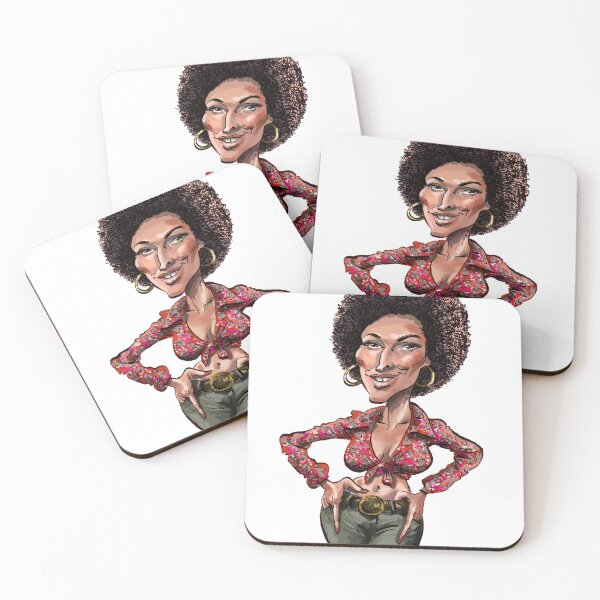 Item preview, Pam Grier designed and sold by IanBakerToons.