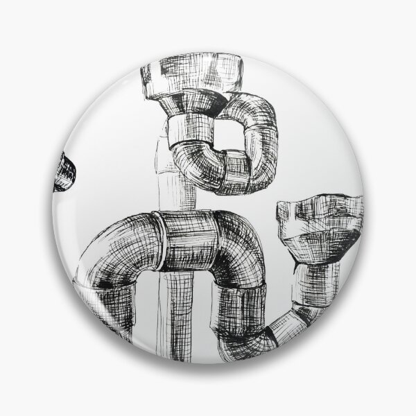 Item preview, Brass Pipes Sketch designed and sold by Eli G.