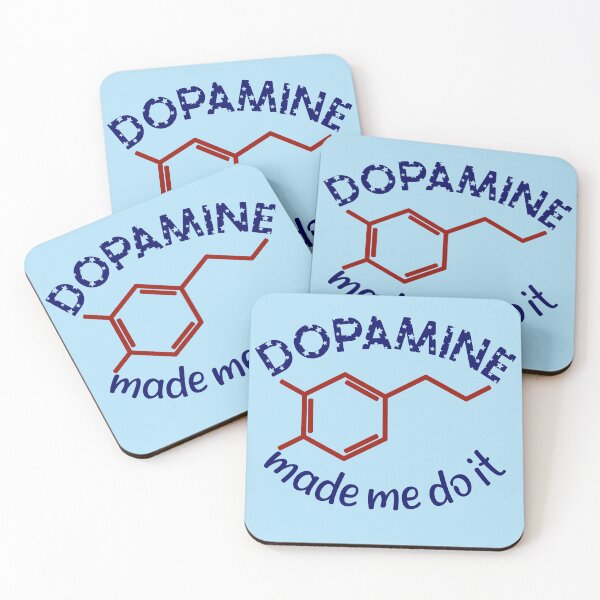 Item preview, Dopamine Made Me Do It! Funny ADHD impulsive chemical designed and sold by incurablehippie.
