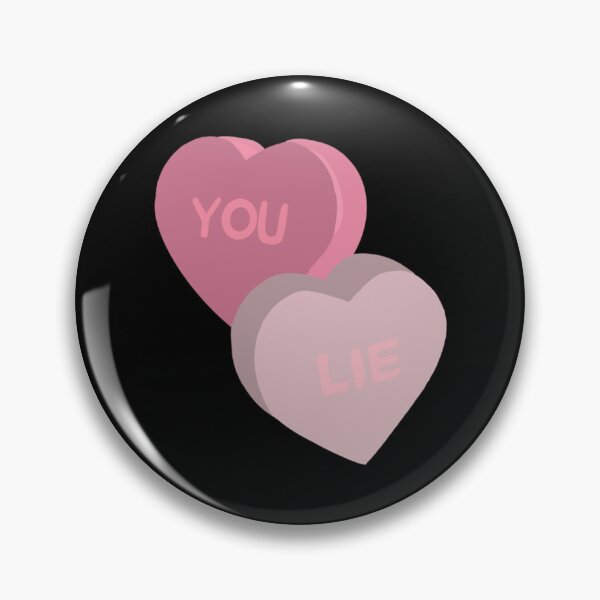Item preview, jvck j you lie candy hearts   designed and sold by stevefoxart.