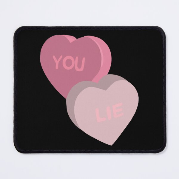 Item preview, jvck j you lie candy hearts   designed and sold by stevefoxart.