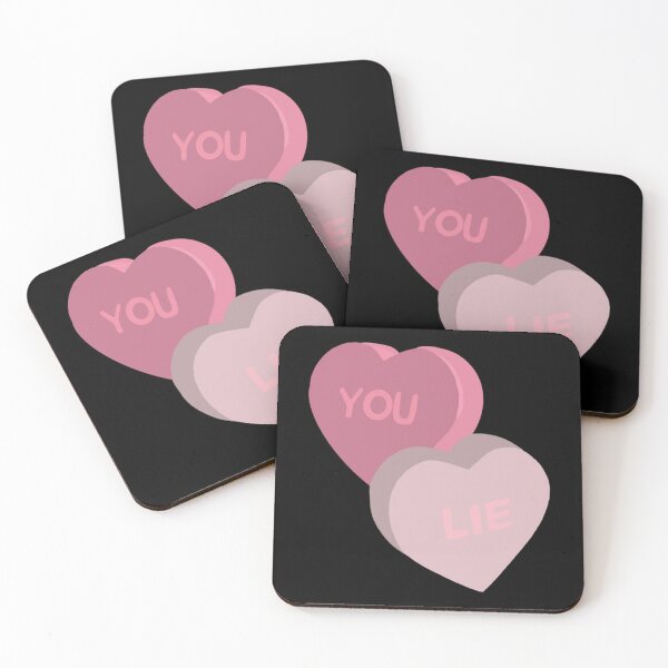 Item preview, jvck j you lie candy hearts   designed and sold by stevefoxart.