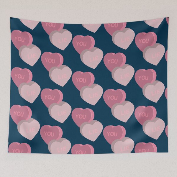 Item preview, jvck j you lie candy hearts   designed and sold by stevefoxart.